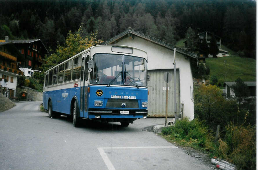 (011'318) - LLB Susten - Nr. 8/VS 38'008 - Saurer/Tscher am 12. Oktober 1994 in Albinen