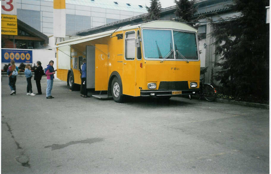(012'214) - PTT-Regie - P 19'905 - FBW/R&J Automobilpostbro am 24. April 1995 in Bern, BEA