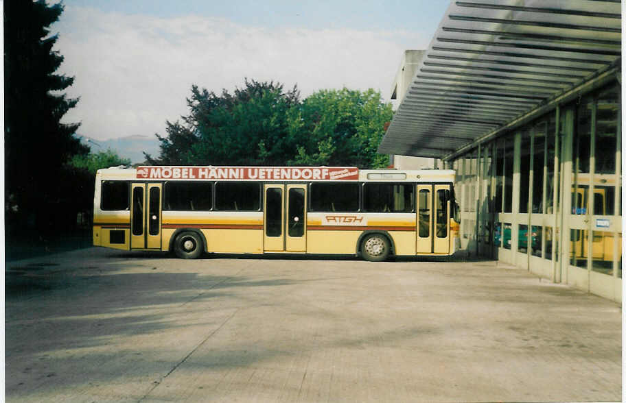 (014'604) - STI Thun - Nr. 62/BE 452'462 - Mercedes/R&J am 27. Juli 1996 in Thun, Garage (Einsatz ATGH)