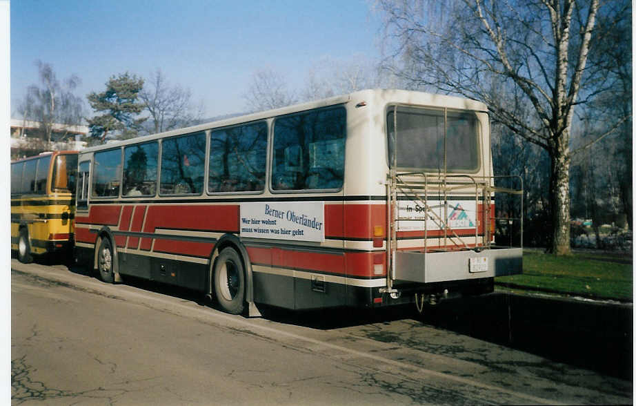 (016'028) - ASKA Aeschi - Nr. 8/BE 82'923 - Volvo/Lauber am 15. Januar 1997 in Thun, Lachen