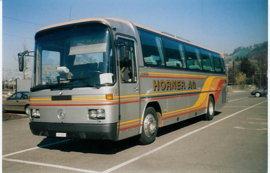 (016'321) - Horner, Tafers - Nr. 5/FR 555 - Mercedes am 8. Mrz 1997 in Thun, Seestrasse