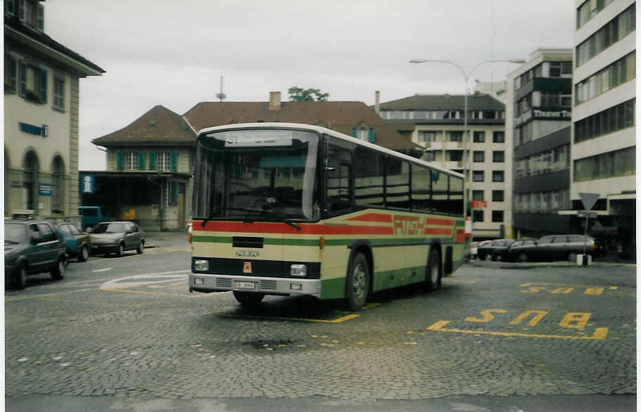 (017'427) - ATGH Heiligenschwendi - Nr. 5/BE 26'906 - NAW/R&J am 29. Juni 1997 beim Bahnhof Thun