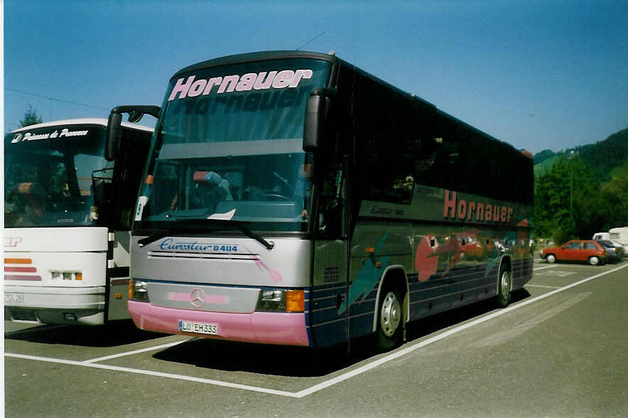 (019'603) - Aus Deutschland: Hornauer, Rheinfelden - L-EH 333 - Mercedes/Auwrter am 19. September 1997 in Thun, Seestrasse