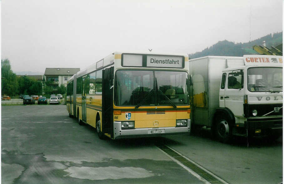 (019'608) - STI Thun - Nr. 66/BE 371'366 - Mercedes am 22. September 1997 in Thun, Garage