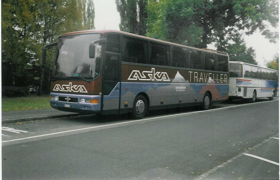 (020'404) - ASKA Aeschi - Nr. 14/BE 110'482 - MAN am 22. Oktober 1997 in Thun, Lachen