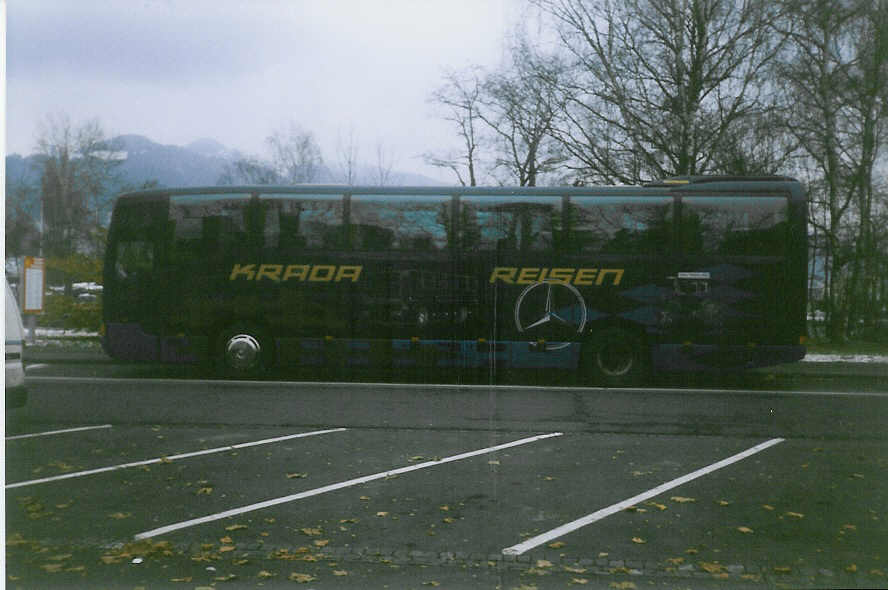 (021'016) - Aus Deutschland: Krada, Bblingen - BB-DW 101 - Mercedes am 6. Dezember 1997 in Thun, Lachen