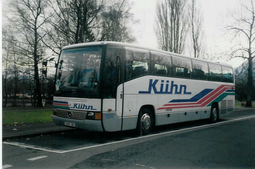 (021'403) - Aus Deutschland: Khn, Pfungstadt - DA-K 916 - Mercedes am 30. Dezember 1997 in Thun, Lachen