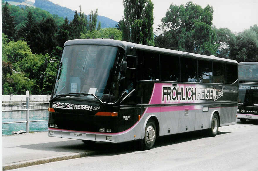 (023'636) - Frhlich, Zrich - ZH 27'111 - Bova am 1. Juli 1998 bei der Schifflndte Thun