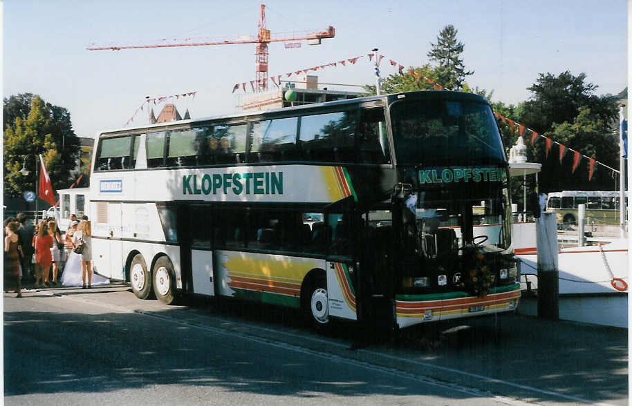 (025'604) - Klopfstein, Laupen - Nr. 24/FR 522 - Setra am 15. August 1998 bei der Schifflndte Thun
