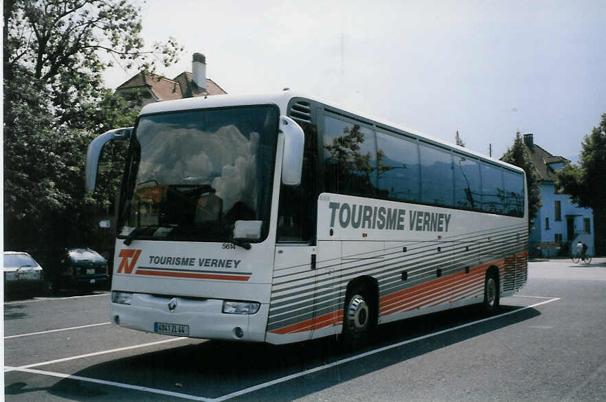 (025'612) - Aus Frankreich: Verney, Nantes - Nr. 5614/4041 ZL 44 - Renault am 17. August 1998 in Thun, Seestrasse