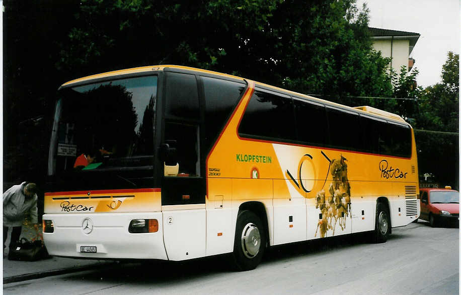 (026'302) - Klopfstein, Laupen - Nr. 2/BE 44'565 - Mercedes am 2. Oktober 1998 in Thun, Aarefeld