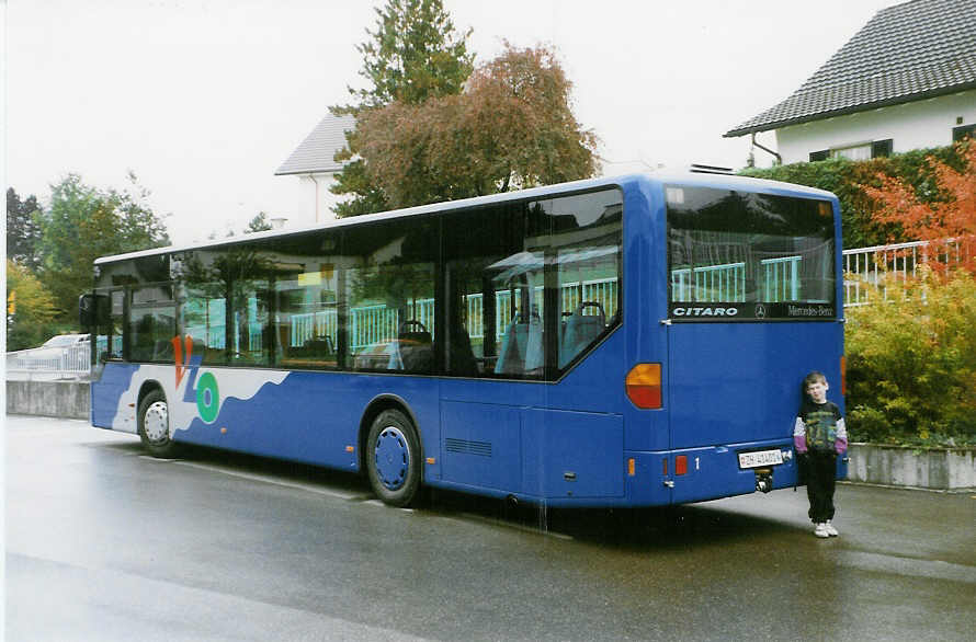 (026'708) - VZO Grningen - Nr. 1/ZH 41'401 - Mercedes am 3. Oktober 1998 in Grningen, Garage