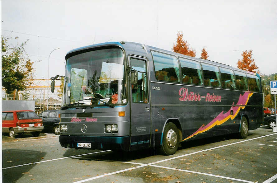 (027'705) - Aus Deutschland: Drr, Bensheim - HP-LE 322 - Mercedes am 23. Oktober 1998 in Thun, Seestrasse