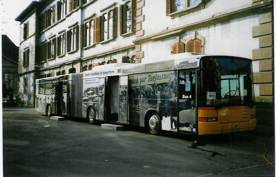 (028'205) - PTT-Regie - P 27'734 - Volvo/Hess am 18. November 1998 in Thun, Aarefeld (150 Jahre Bundesstaat)