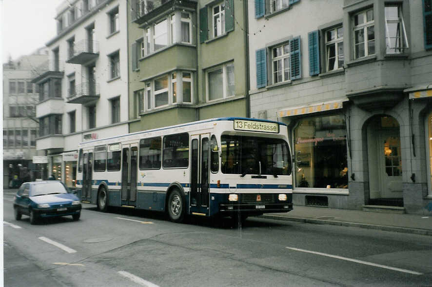 (028'518) - ZVB Zug - Nr. 26/ZG 3376 - FBW/R&J am 31. Dezember 1998 in Zug, Steinhof