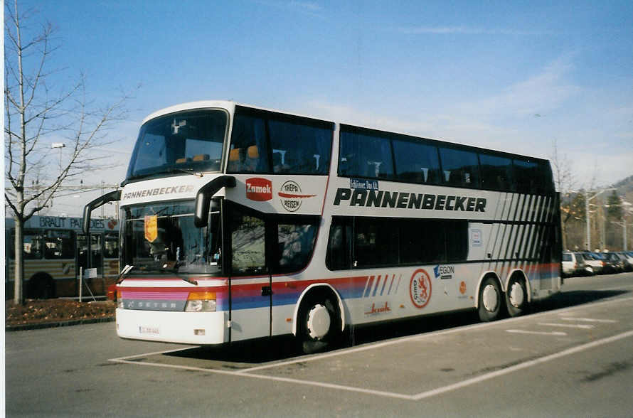 (029'207) - Aus Deutschland: Pannenbecker, Dsseldorf - Nr. 4/D-AA 446 - Setra am 23. Januar 1999 in Thun, Seestrasse