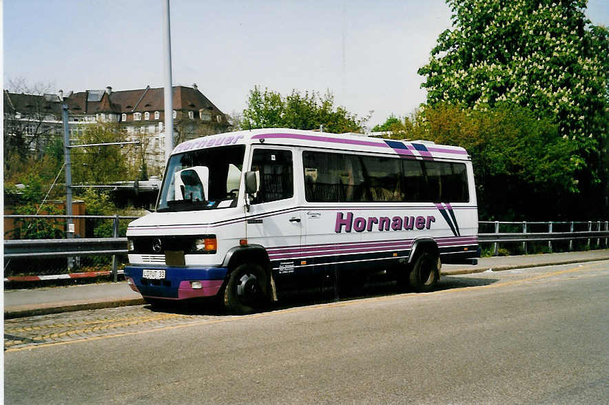(031'404) - Aus Deutschland: Hornauer, Rheinfelden - L-UT 33 - Mercedes am 26. April 1999 in Basel, ZOO
