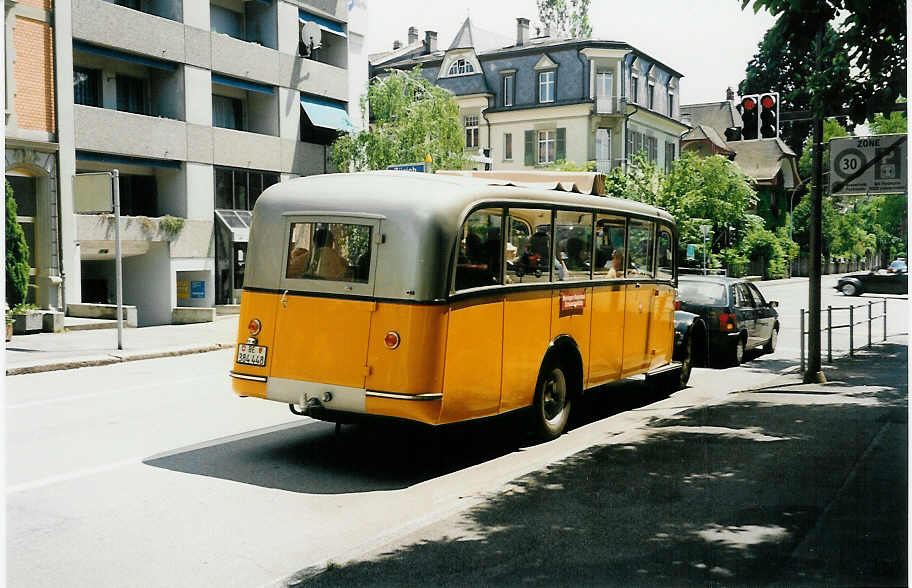 (032'105) - Museum fr Kommunikation, Bern - BE 384'448 - Berna/Hess (ex P 22'026; ex P 1655) am 13. Juni 1999 in Bern, Helvetiastrasse