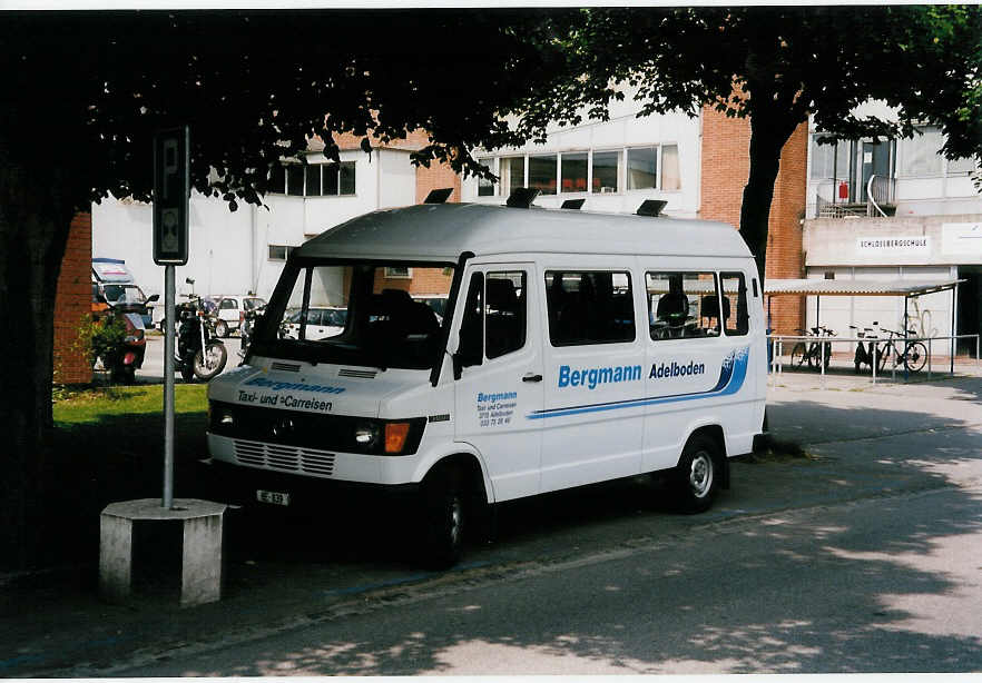 (032'121) - Bergmann, Adelboden - BE 839 - Mercedes am 17. Juni 1999 in Thun, Rosenau