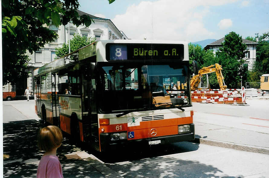 (033'115) - BSU Solothurn - Nr. 61/SO 21'972 - Mercedes am 5. Juli 1999 in Solothurn, Amthausplatz