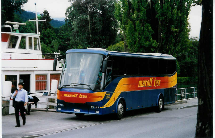 (035'304) - Marolf, Lyss - BE 306'586 - Bova am 15. August 1999 bei der Schifflndte Thun