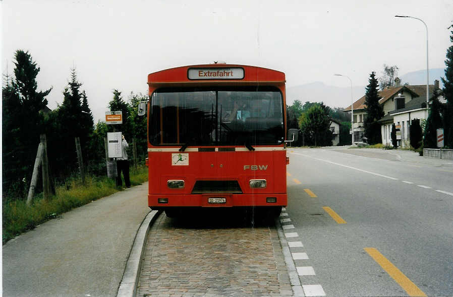 (037'010) - BSU Solothurn - Nr. 36/SO 21'974 - FBW/Hess am 19. September 1999 in Derendingen, Freiheit