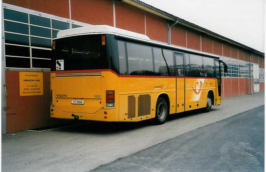 (037'427) - PTT-Regie - P 25'624 - Volvo am 30. Oktober 1999 in Langenthal, Calag
