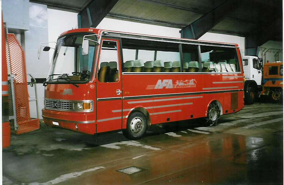 (038'232) - AFA Adelboden - Nr. 10/BE 26'774 - Setra (ex Frhlich, Zrich) am 31. Dezember 1999 im Autobahnhof Adelboden