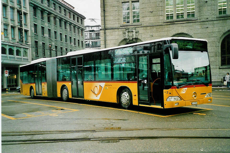 (038'629) - Cars Alpin Neff, Arbon - Nr. 2/TG 27'701 - Mercedes am 1. Januar 2000 beim Bahnhof St. Gallen
