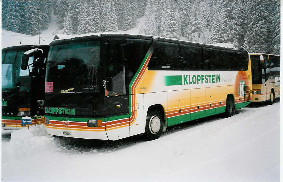 (039'122) - Klopfstein, Laupen - Nr. 1/BE 146'284 - Mercedes am 19. Februar 2000 in Adelboden, Unter dem Birg