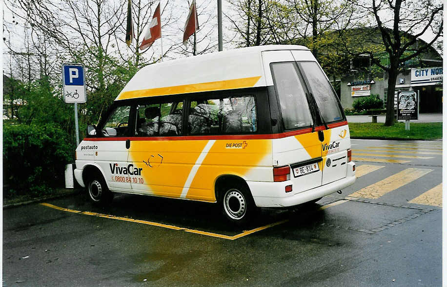 (040'230) - VivaCar, Thun - BE 814 - VW am 18. April 2000 in Thun, Kyburg