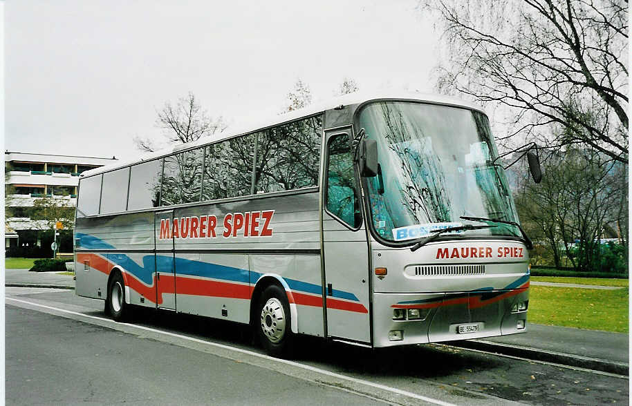 (044'018) - Maurer, Spiez - BE 55'479 - Bova am 6. Dezember 2000 in Thun, Lachen