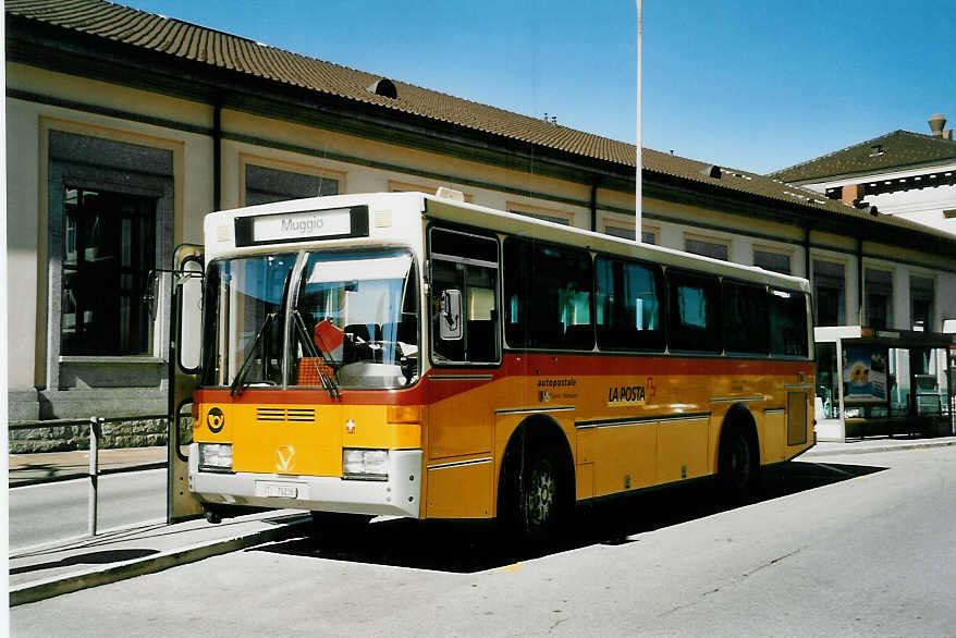 (046'205) - Schera, Muggio - Nr. 15/TI 70'236 - Vetter am 24. April 2001 beim Bahnhof Chiasso