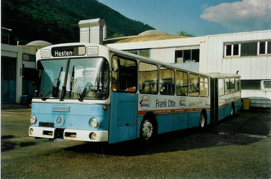 (046'825) - Aus Deutschland: SR Remscheid - Nr. 175 - Mercedes am 25. Mai 2001 in Biel, BTR