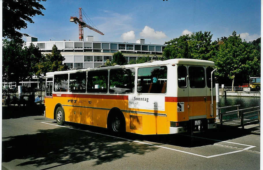 (049'232) - ASK Schangnau - BE 26'796 - Saurer/R&J am 23. August 2001 bei der Schifflndte Thun