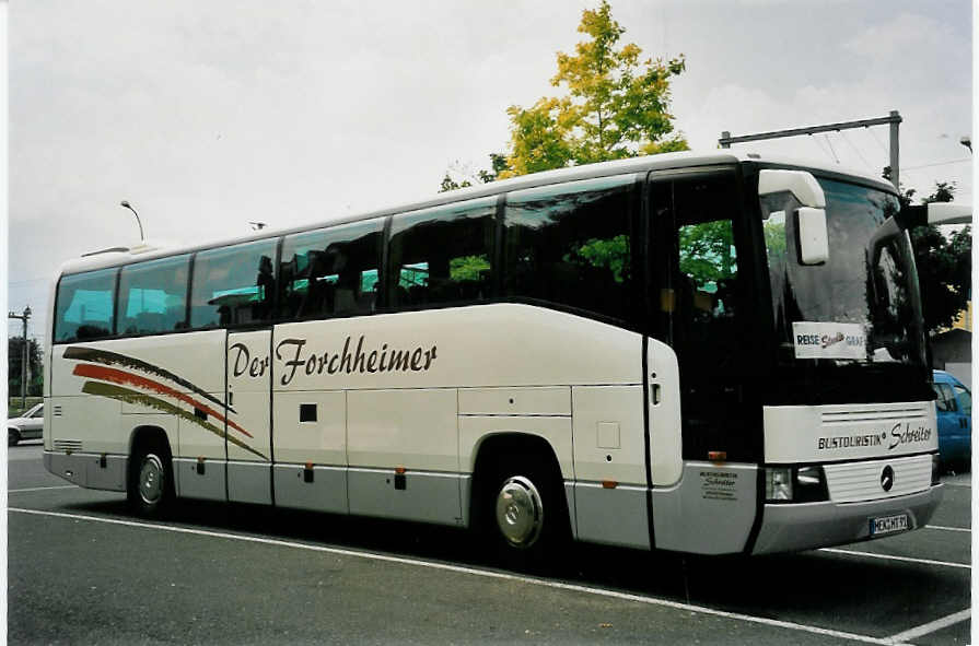 (053'923) - Aus Deutschland: Schreiter, Pockau - MEK-MT 91 - Mercedes am 21. Juni 2002 in Thun, Seestrasse