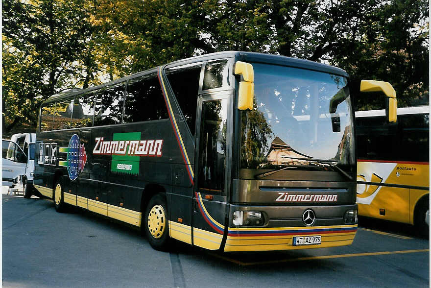 (056'312) - Aus Deutschland: Zimmermann, Bad Sckingen - WT-AZ 979 - Mercedes am 30. September 2002 in Murten, Carterminal