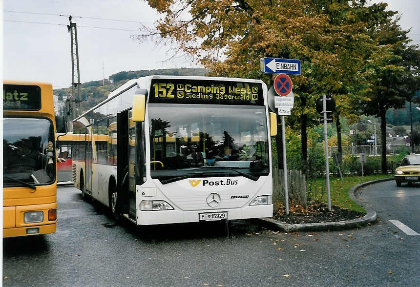 (056'514) - PostBus - PT 15'929 - Mercedes am 8. Oktober 2002 in Wien, Htteldorf