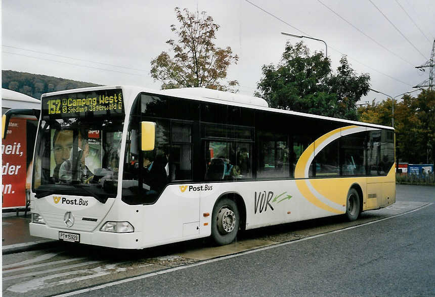 (056'517) - PostBus - PT 15'929 - Mercedes am 8. Oktober 2002 in Wien, Htteldorf