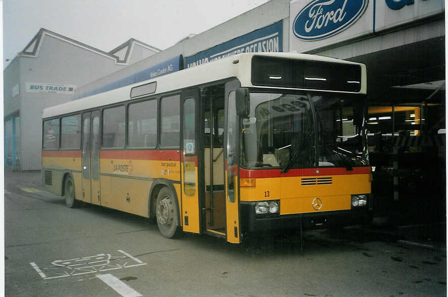 (057'906) - PTT-Regie - P 25'336 - Mercedes/R&J am 27. Dezember 2002 in Biel, BTR