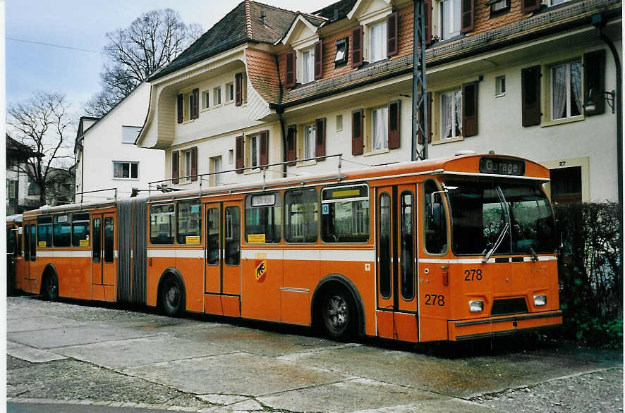 (058'126) - SVB Bern - Nr. 278 - FBW/Hess-R&J am 31. Dezember 2002 in Bern, Burgernziel
