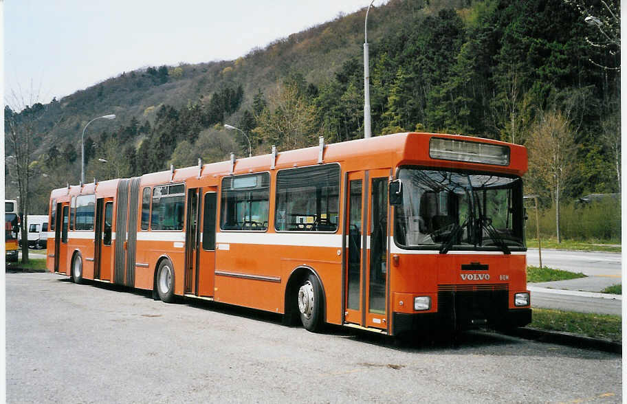 (059'727) - BBA Aarau - Nr. 127 - Volvo/Hess am 14. April 2003 in Biel, BTR