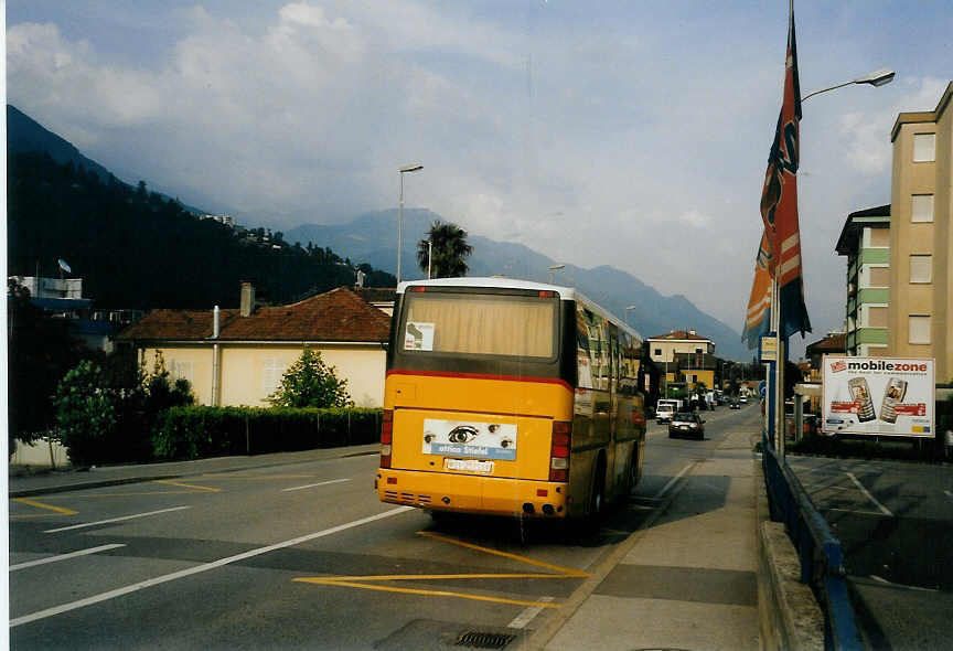 (060'234) - Starnini, Tenero - TI 21'111 - Neoplan am 25. Mai 2003 in Losone, Mercato Cattori