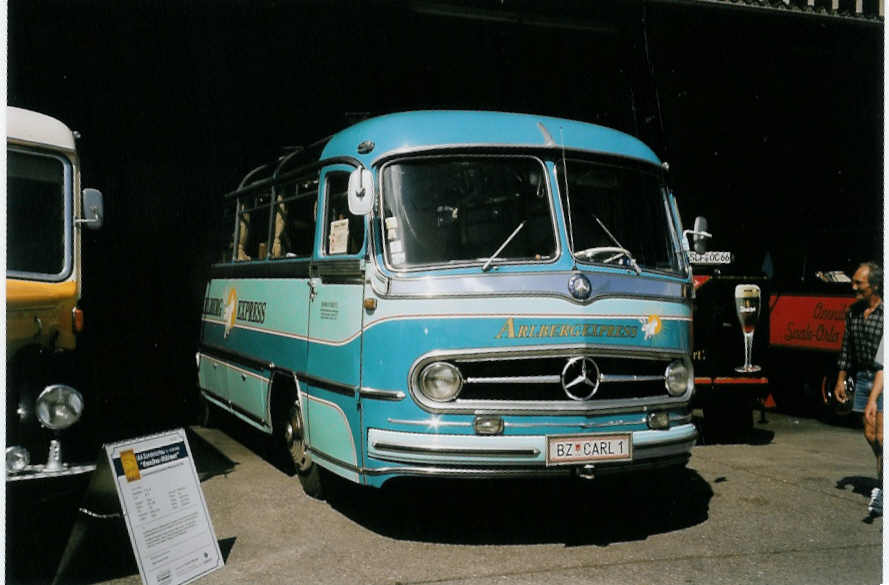 (060'817) - Aus Oesterreich: Fritz, Klsterle - BZ CARL 1 - Mercedes am 21. Juni 2003 in Hinwil, AMP