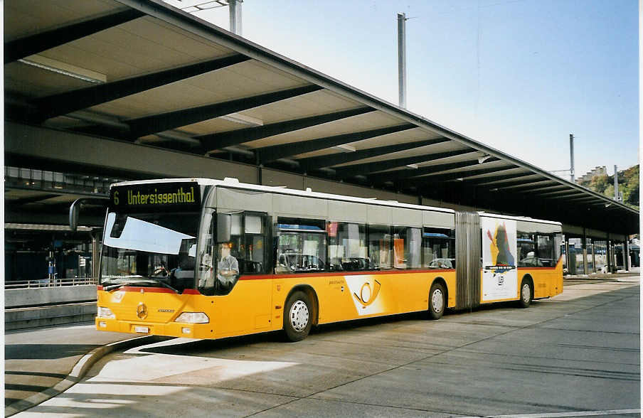 (061'615) - Meier, Untersiggenthal - AG 19'063 - Mercedes am 19. Juli 2003 beim Bahnhof Baden
