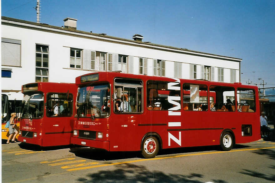(061'813) - AHW Horgen - Nr. 5/ZH 402'287 - NAW/Hess am 19. Juli 2003 beim Bahnhof Wdenswil