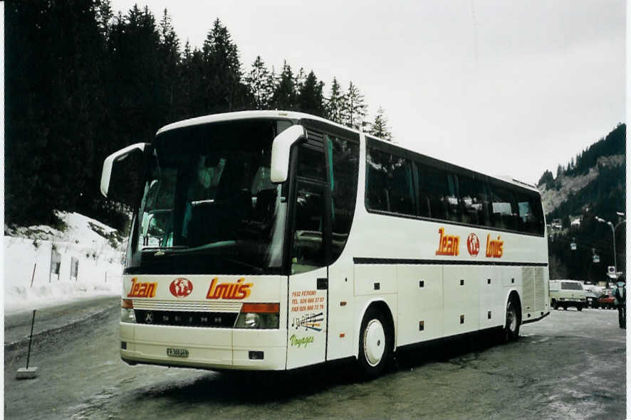(065'706) - Jean-Louis, Ftigny - FR 300'469 - Setra am 22. Februar 2004 in Adelboden, ASB