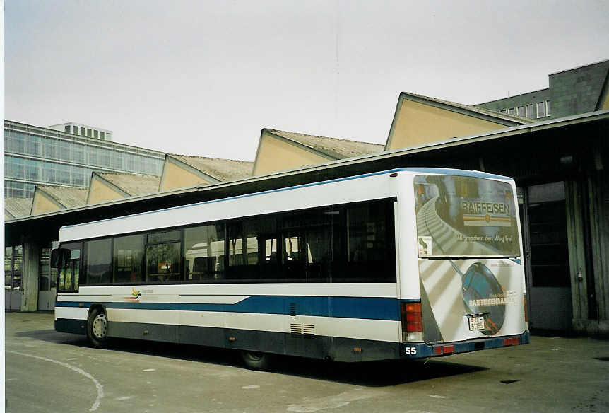 (065'721) - ZVB Zug - Nr. 55/ZG 51'155 - Mercedes/Hess am 28. Februar 2004 in Zug, Garage