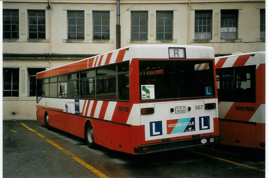 (066'226) - TPG Genve - Nr. 567/GE 96'163 - Mercedes am 21. Mrz 2004 in Genve, Dpt