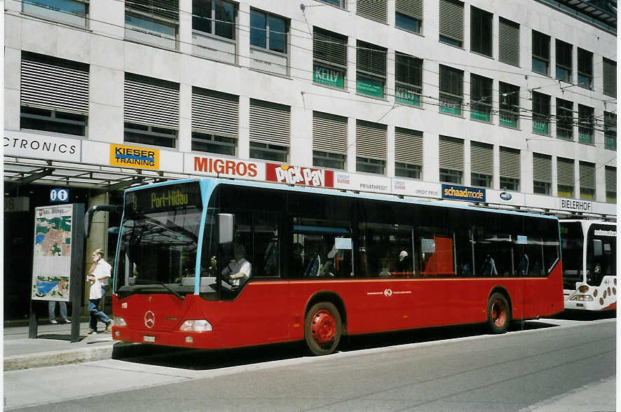 (068'104) - VB Biel - Nr. 119/BE 560'119 - Mercedes am 29. Mai 2004 in Biel, Guisanplatz